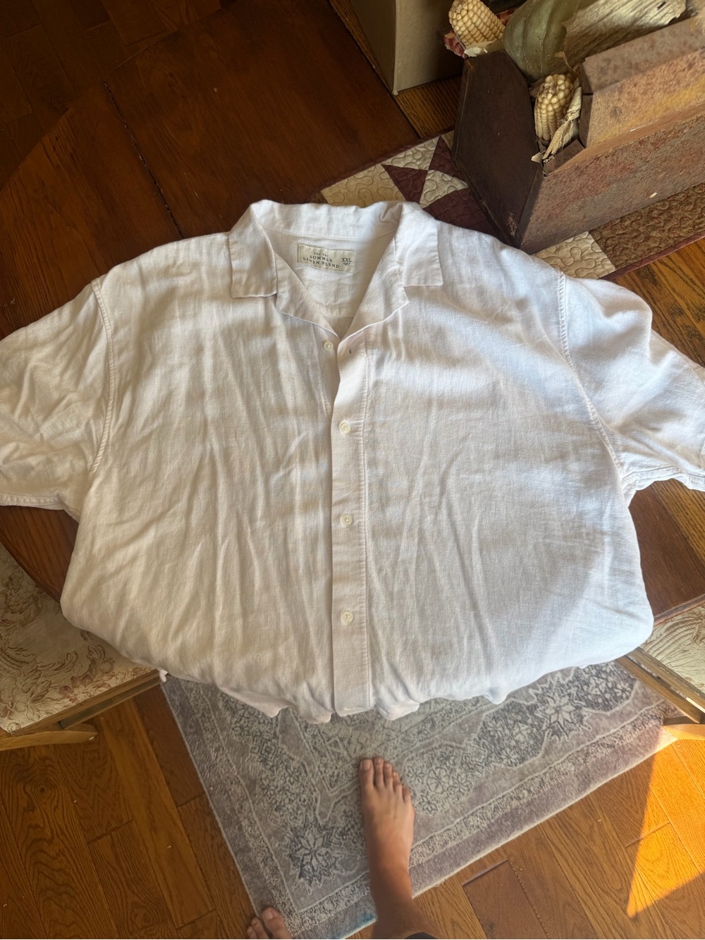 Abercrombie & Fitch Lot of 3 Short-Sleeve Linen Button-Down Shirt